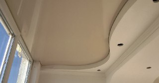 Натяжной потолок на балкон Архангельск, цена 6169 руб.